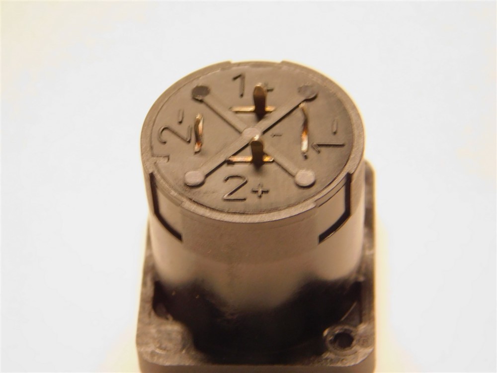 5 Neutrik NL4MD-V-2 SpeakON 4-Pole Loudspeaker Chassis Connectors , V. PC Mount