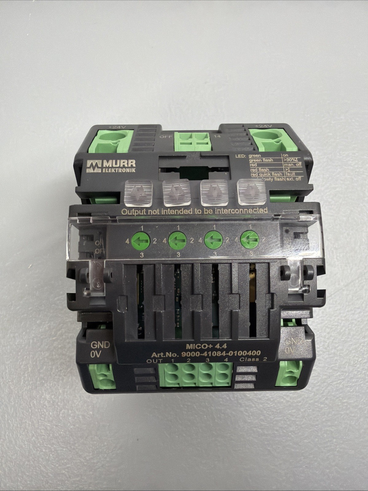 Murrelektronik MICO+ 4.4 9000-41084-0100400 D-71570 Protection Module (1.3.2B)