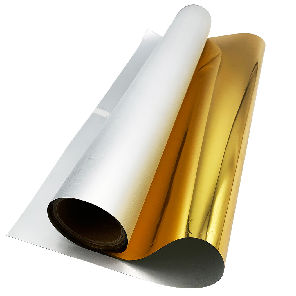 CALCA Gold DTF Foil Film 13in x 16.4ft Transfer Film Roll Cold Peel US Stock