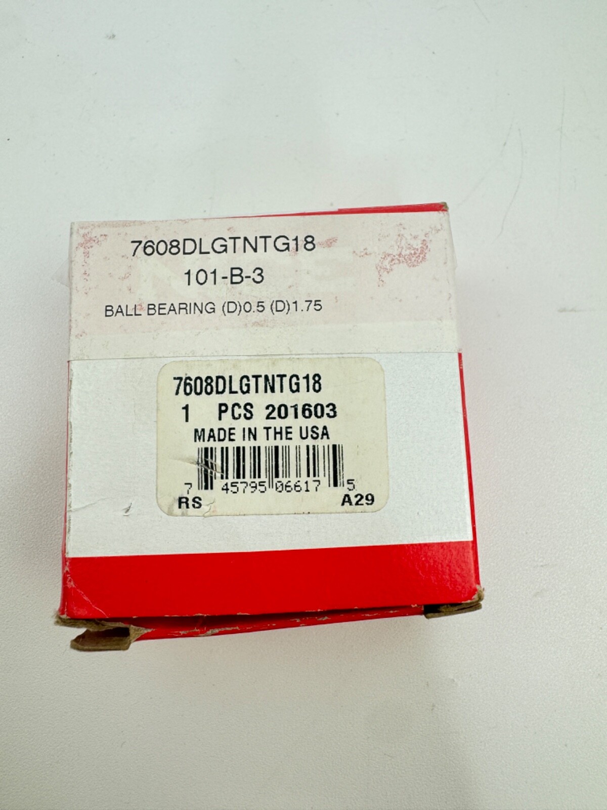 RBC Bearings Nice Ball Bearings 7608DLGTNTG18