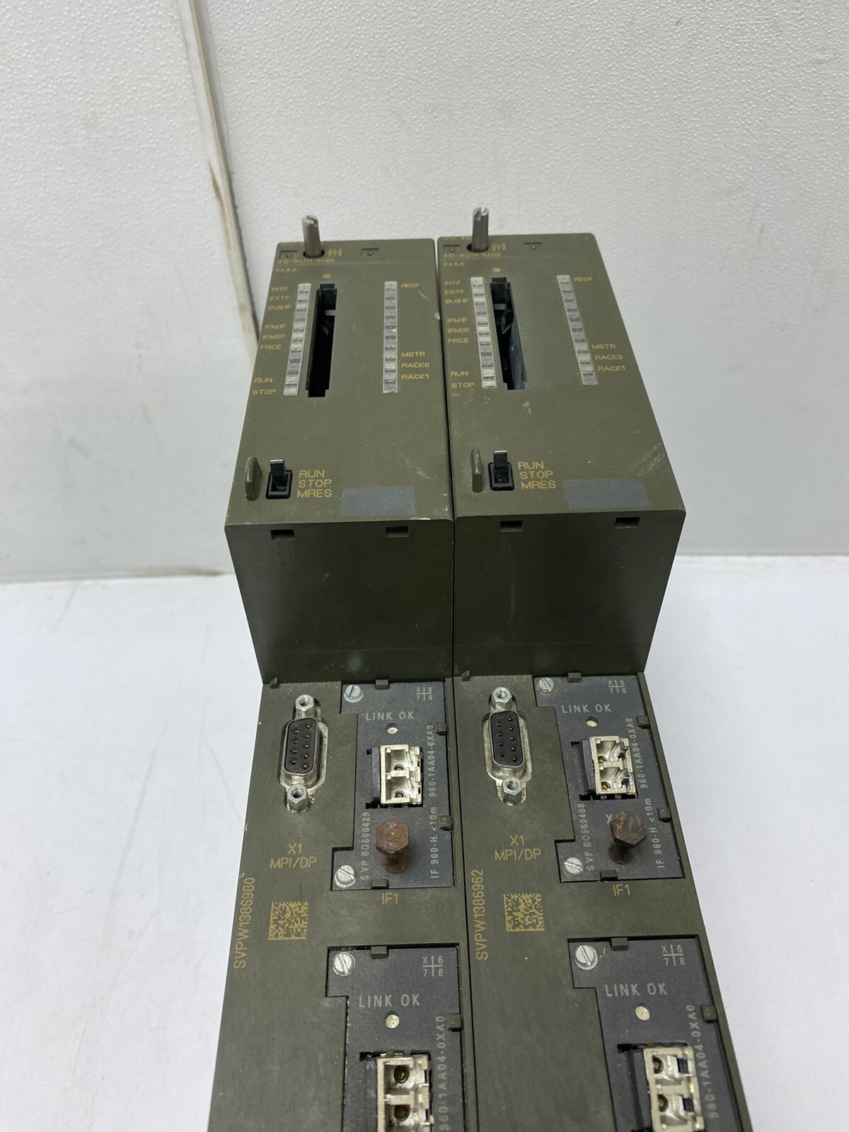 Siemens S7-400 CPU 412-3H 6ES7412-3HJ14-0AB0 + 2x 6ES7960-1AA04-0XA0