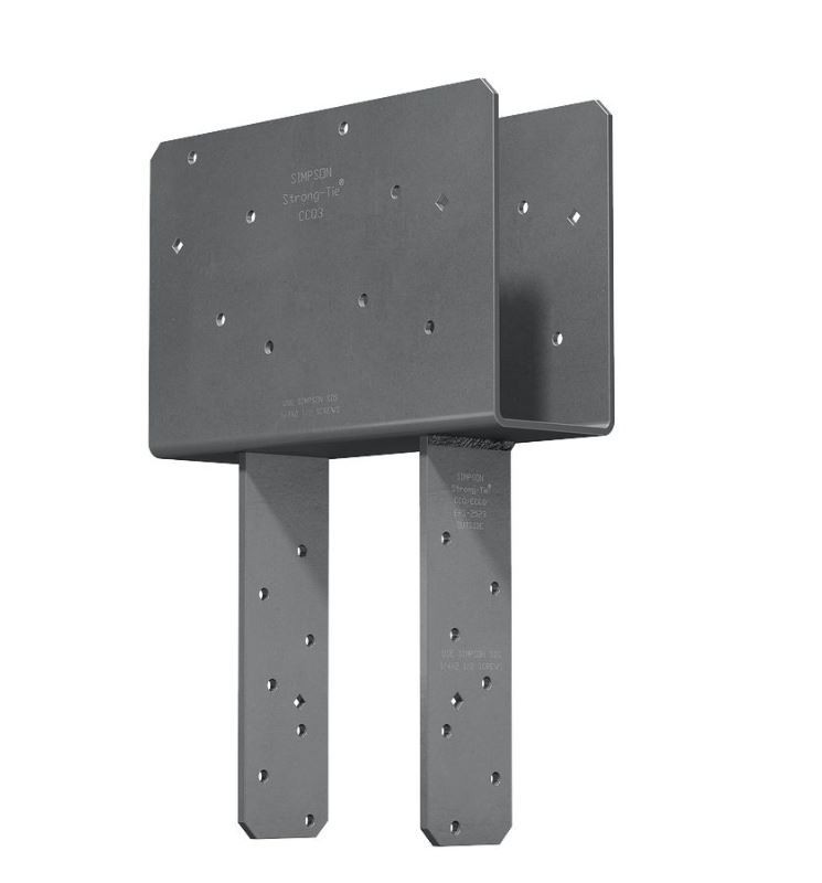 Simpson CCQ7.1-6SDS2.5 – Column Cap, Quick-Install