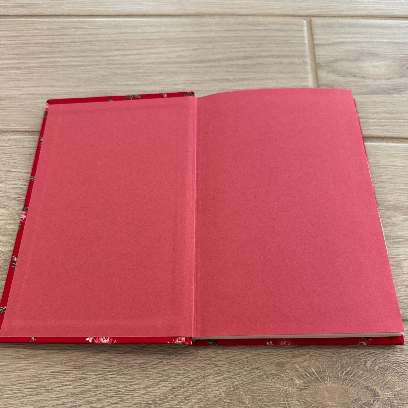 Anything Book Red Rose Print Journal