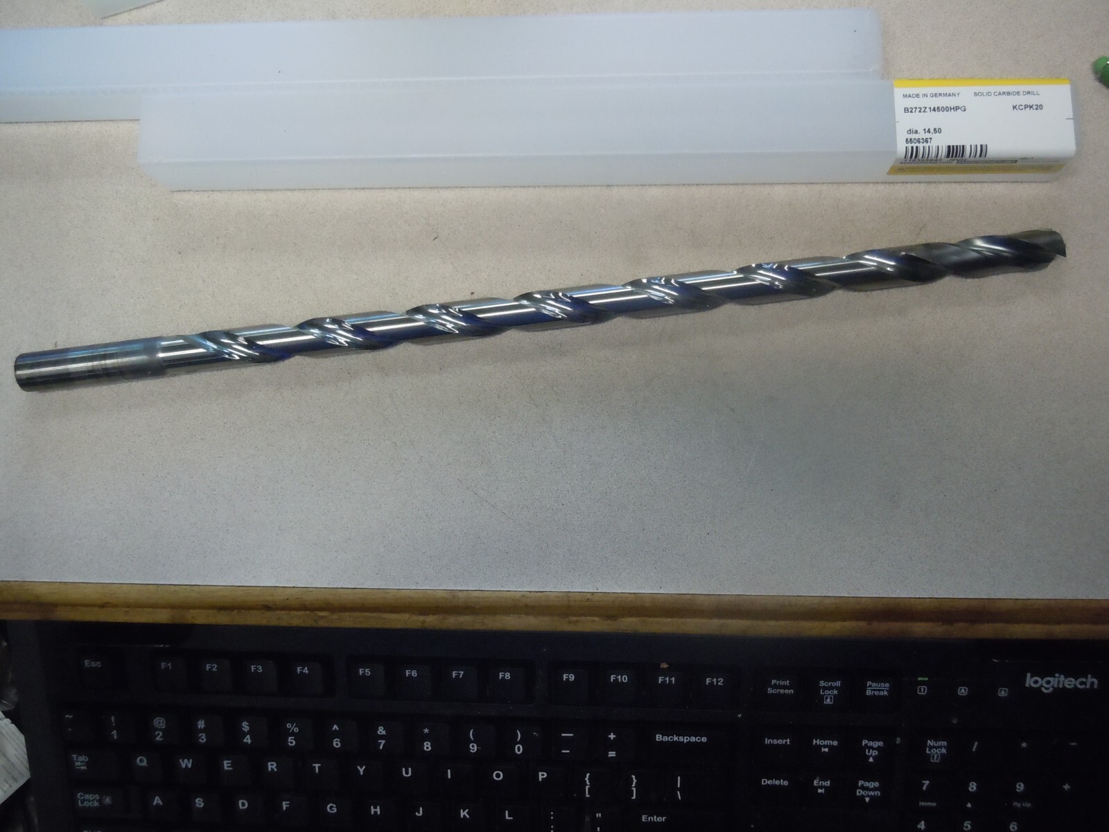 B272Z14500HPG KCPK20 – 14.50MM(.5709) 2Fl Crb 20xD Drill AlCrN – Kennametal