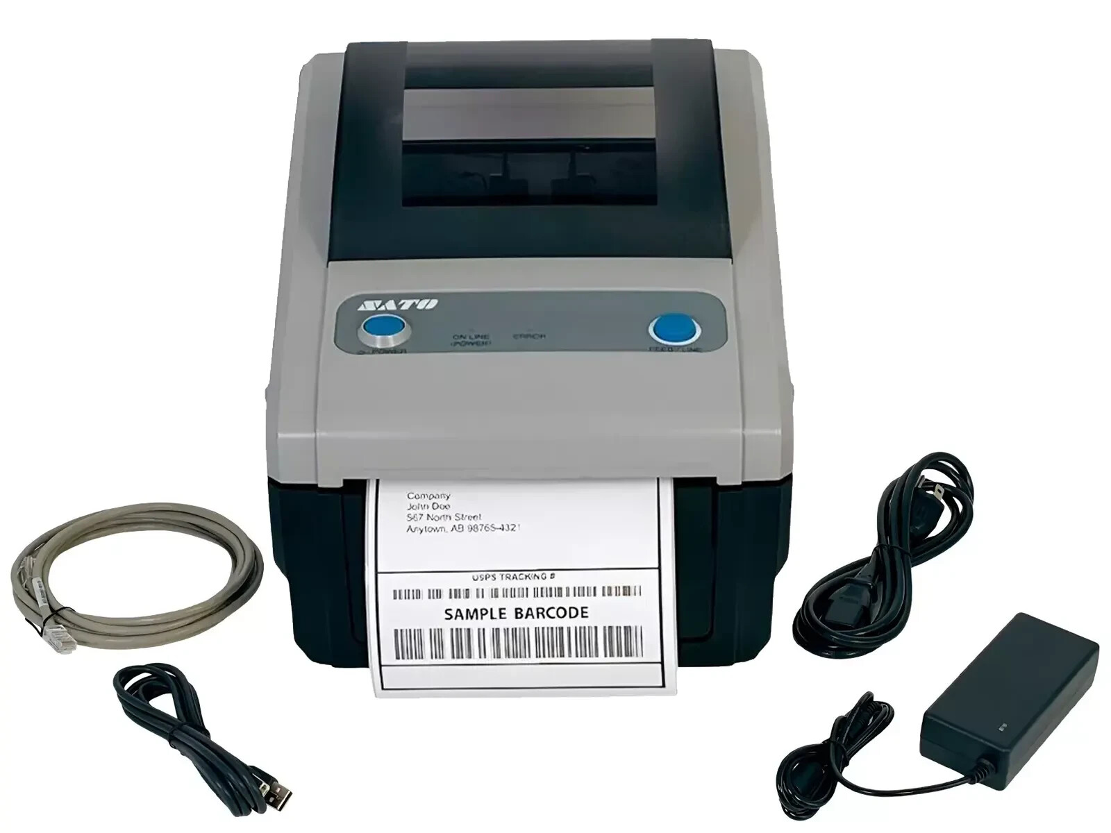 SATO CG412DT Direct Thermal 4×6 Label Printer – similar to Dymo LabelWriter 4XL