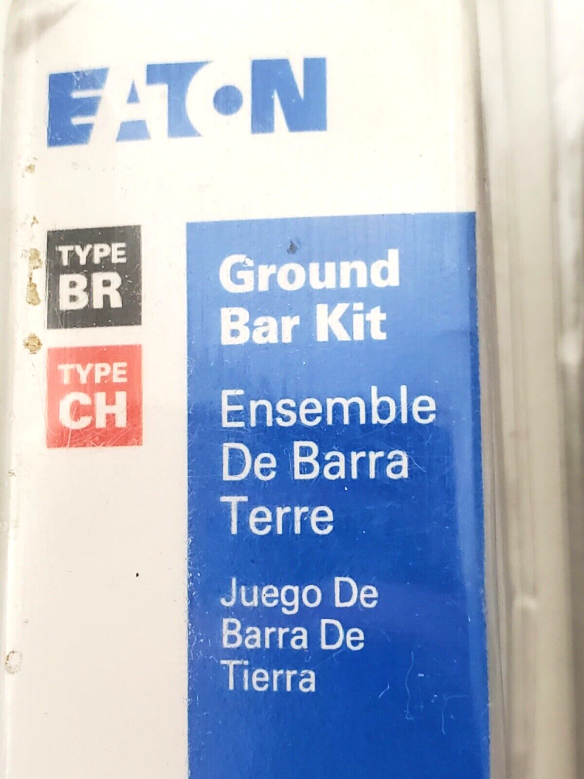 Lot of 2 Eaton GBK5CS 5 Terminal Ground Bars FOR TYPE CH & BR Load Centers