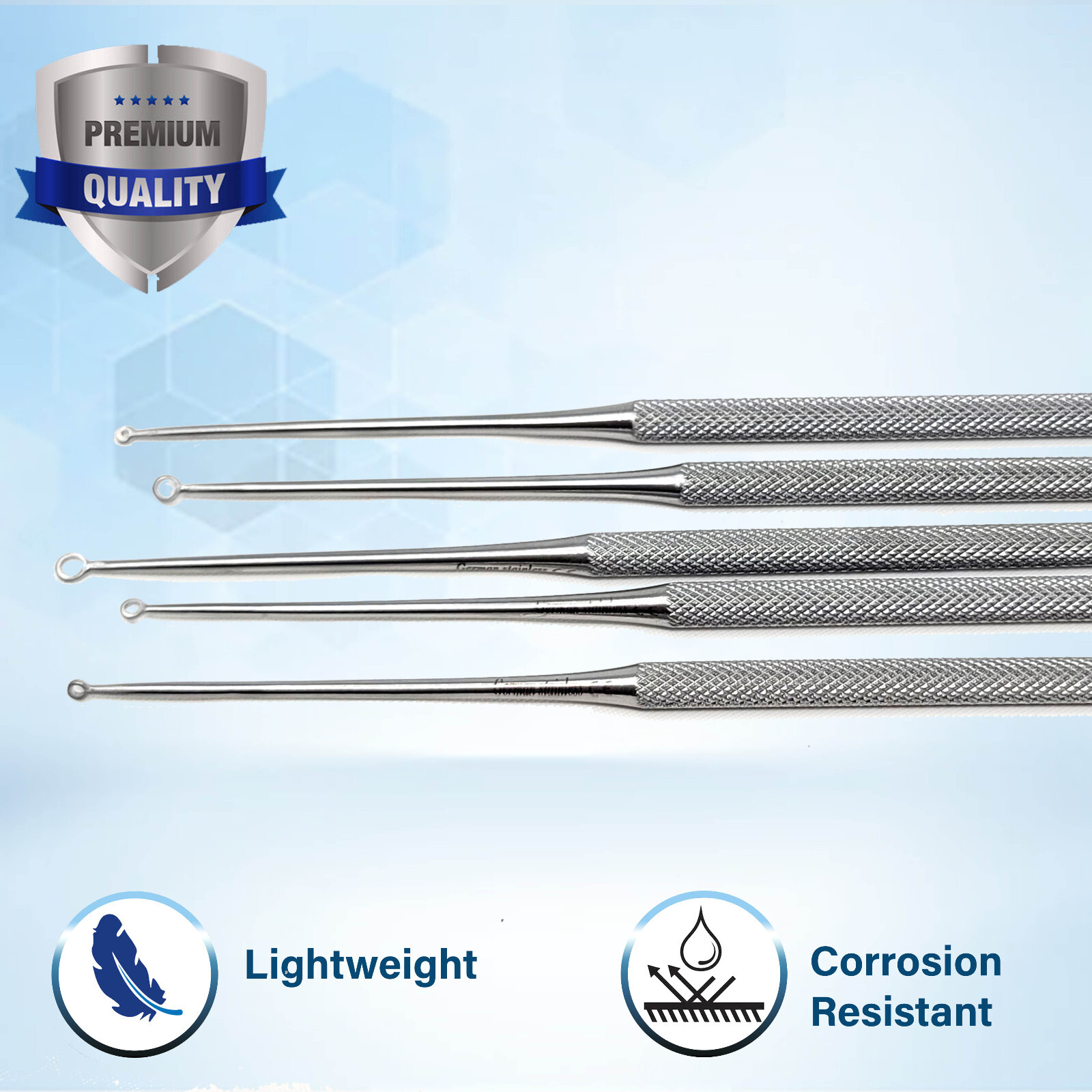 Nasal Sinus Surgical Kit,Hartman Alligator Forcep Buck Ear Micro ENT Instruments