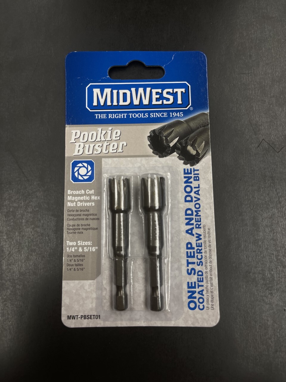 Midwest MWT-PBSET01 Pookie Buster Bit Set, 1/4″ & 5/16″ FREE SHIPPING
