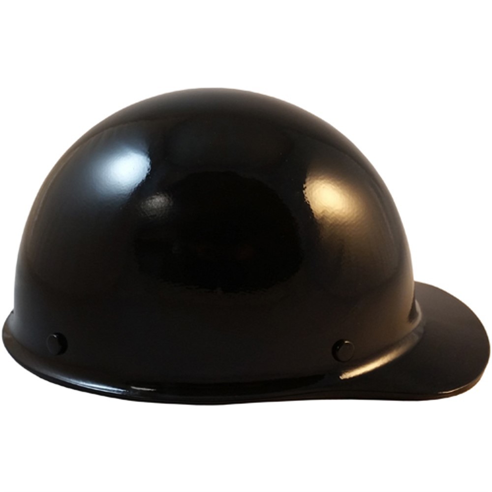 MSA Skullgard Cap Style with Ratchet Suspension – Custom Black