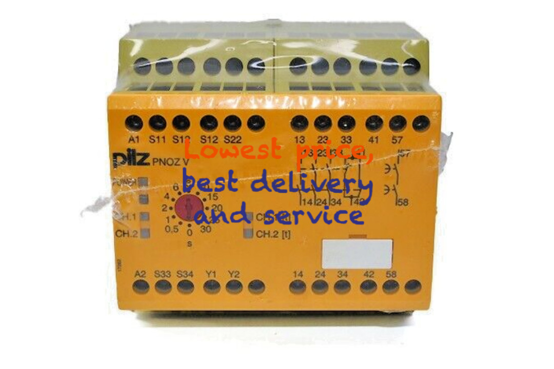 PILZ 774790 PNOZ V 30s 24VDC 3n/o safety relay Brand New