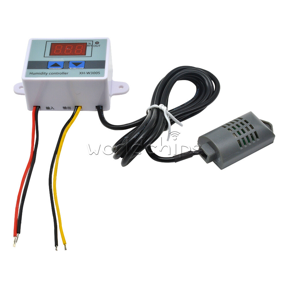XH-W3005 AC 110V-220V Digital LED Humidity Controller Hygrometer Switch Sensor