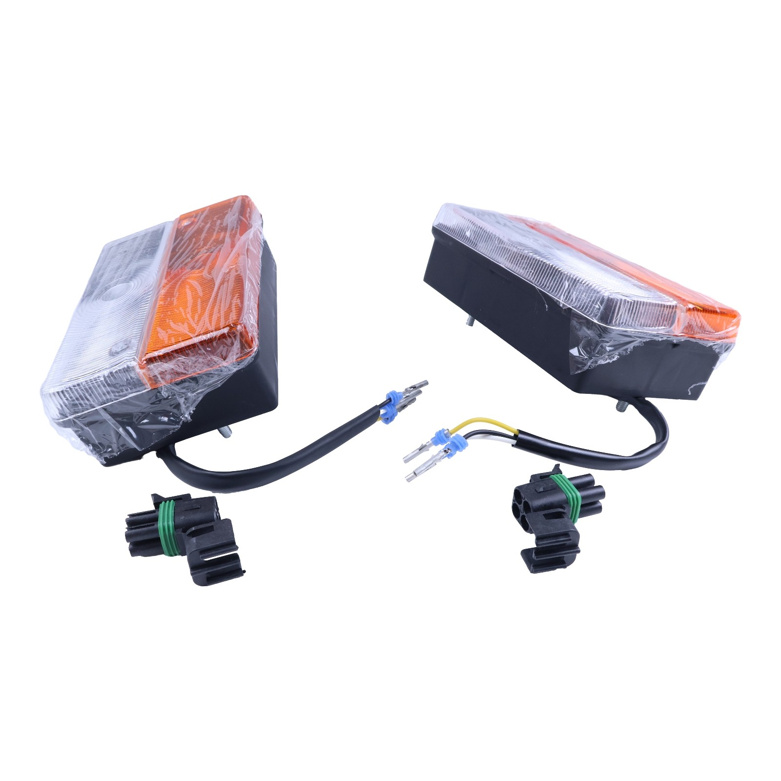2X Front Side Light Lamp 700/30800 700/10700 for JCB 2CX 3C 3CX 3D 4CX 410 420