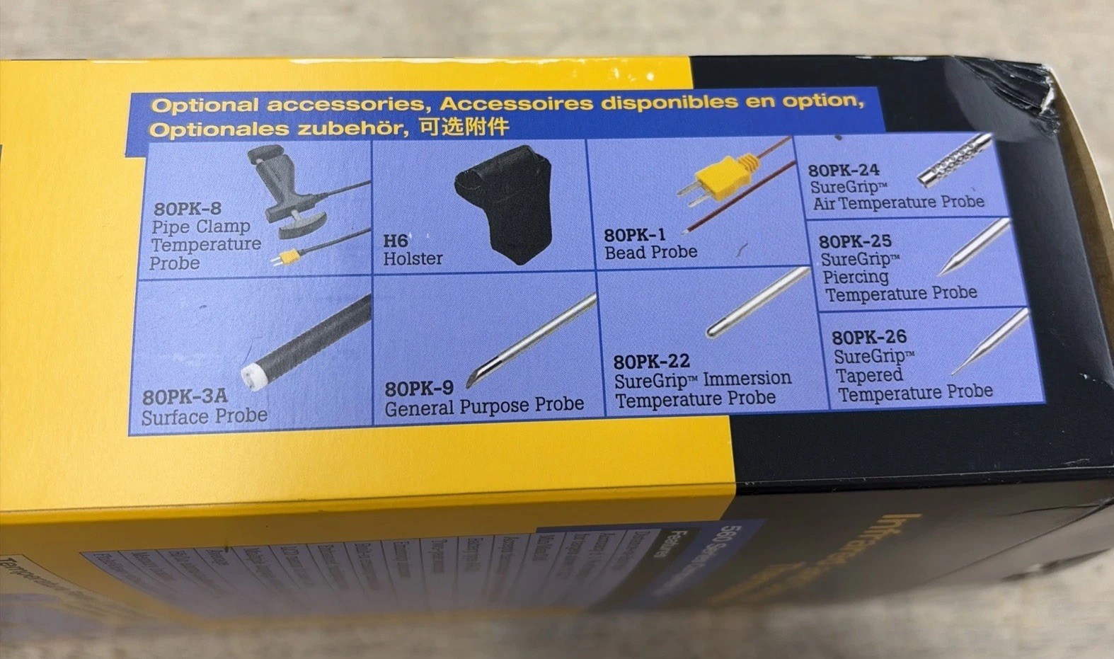 Fluke 561 HVAC Infrared & Contact Thermometer 40°F to 1022°F