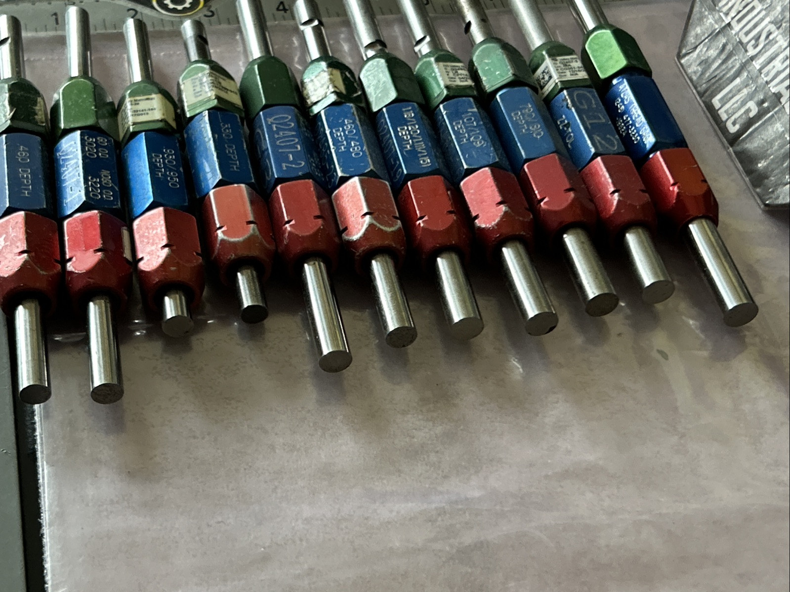 [LOT OF 11!] ATLAS 0.3000-0.4000 Go / No-Go OD Gages (Mixed Lot) _FAST SHIPPING!