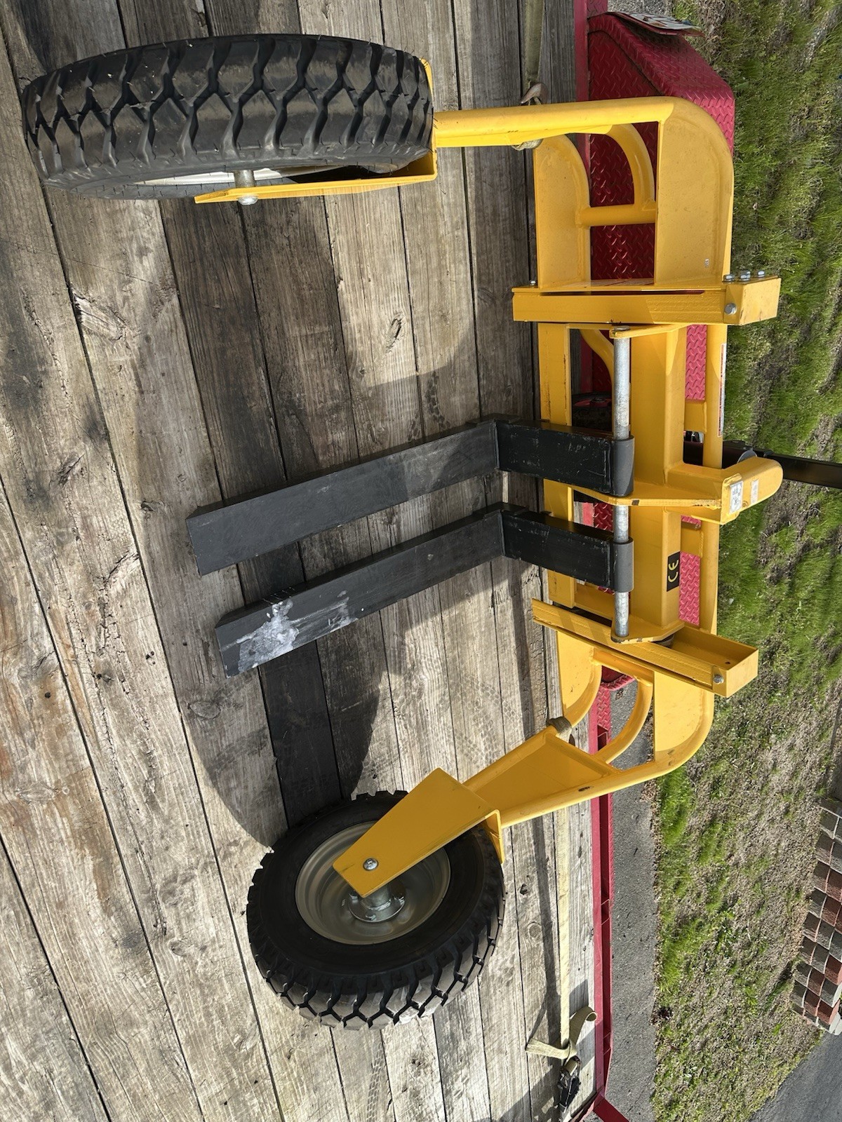 Off Road Varies Pallet Jack, All Terrain, 2700 Used In Good Condition.