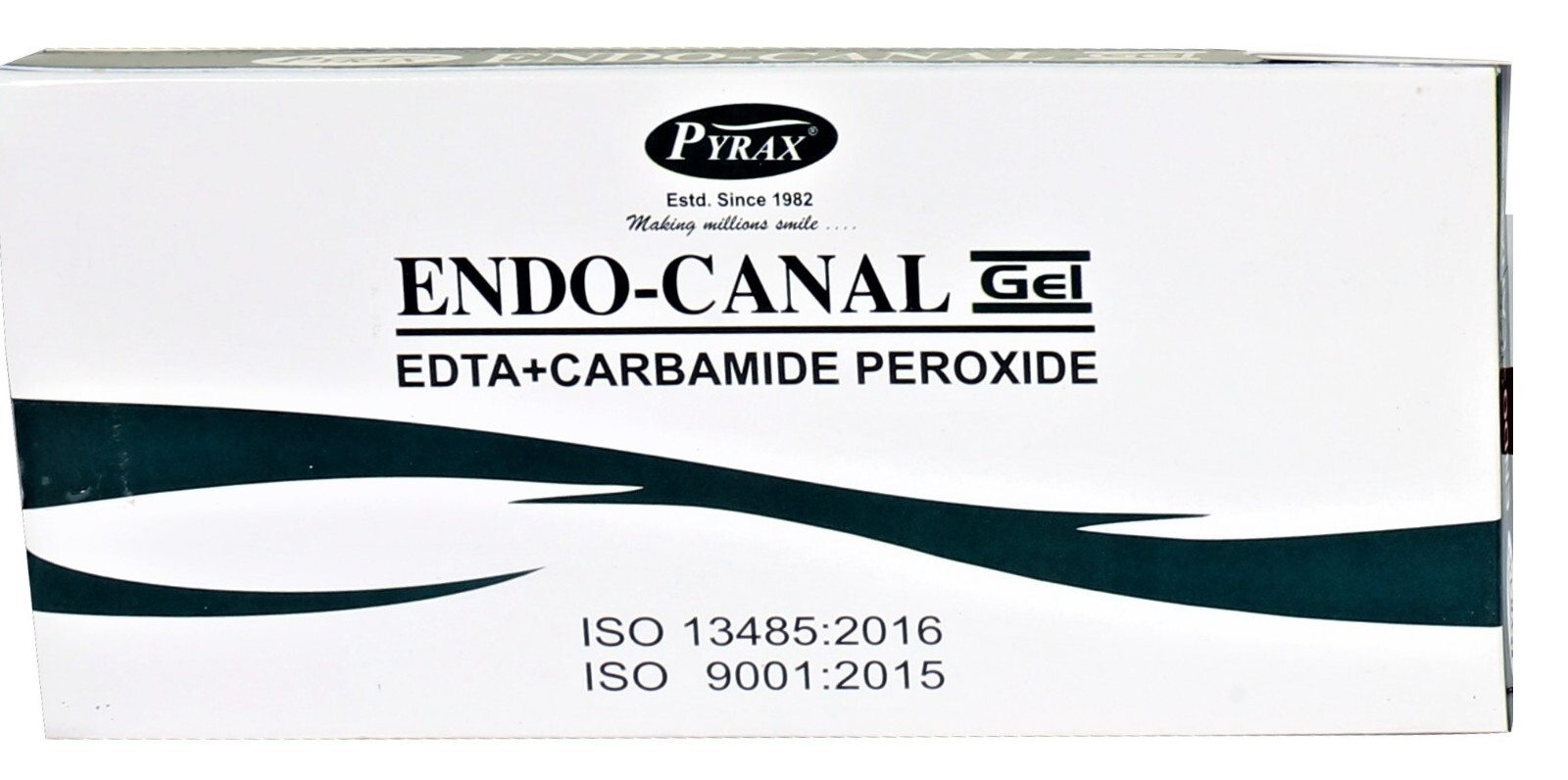 Pyrax ENDO CANAL EDTA Gel with Carbamide Peroxide 2 x 3gm Syr Pack
