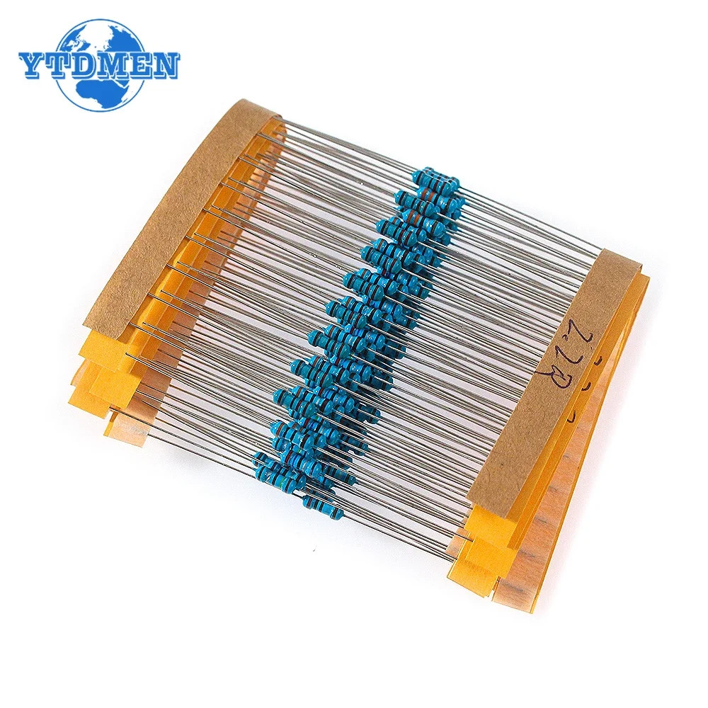 6 Values* 20pcs 1/4W Metal Film Resistor 1% Tolerance 2Ω~3.3Ω Car Airbag Repair