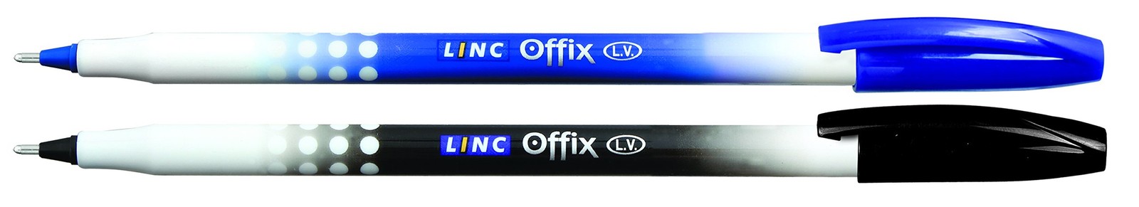 Linc Offix Smooth Ball Point Pen, 1.00mm Tip, 50-Count, Blue