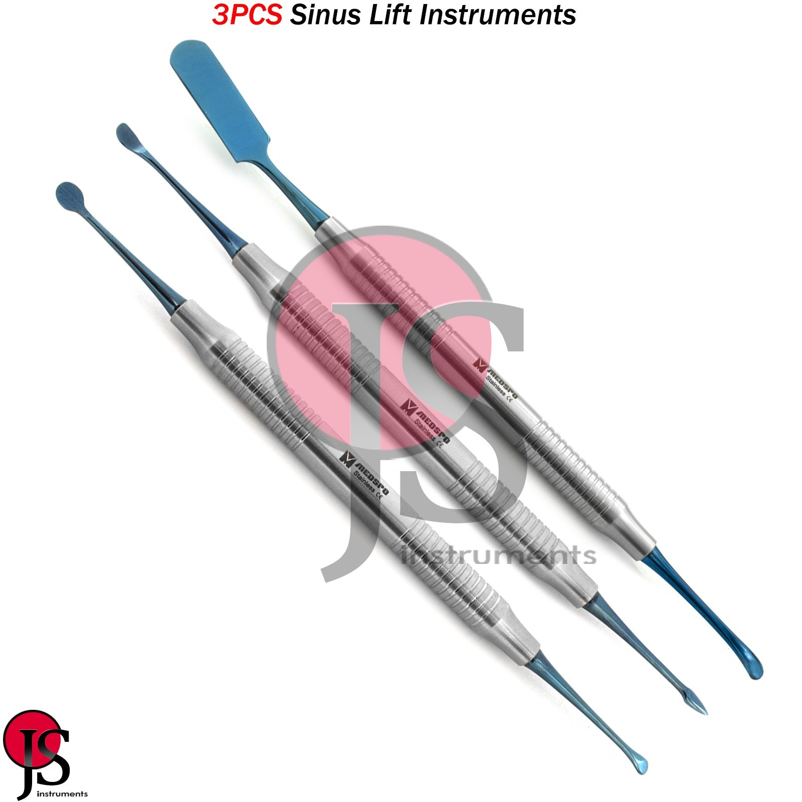 Dental Tooth Extraction Periotome Periosteal Elevator Buser Implant Surgical X7