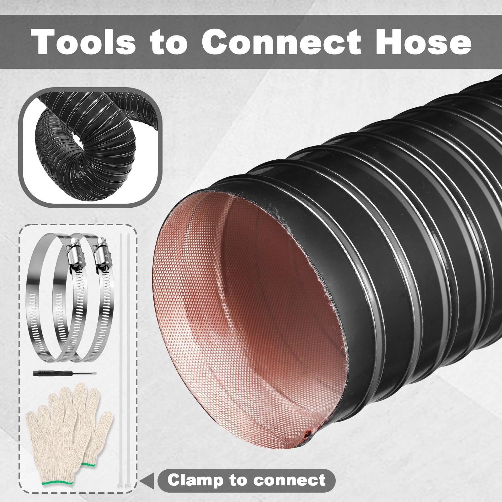 NOWBALL 2.5in Automotive Air Duct Hose, Length 1 Meter-3.3ft, 2.5″ Silicone F…