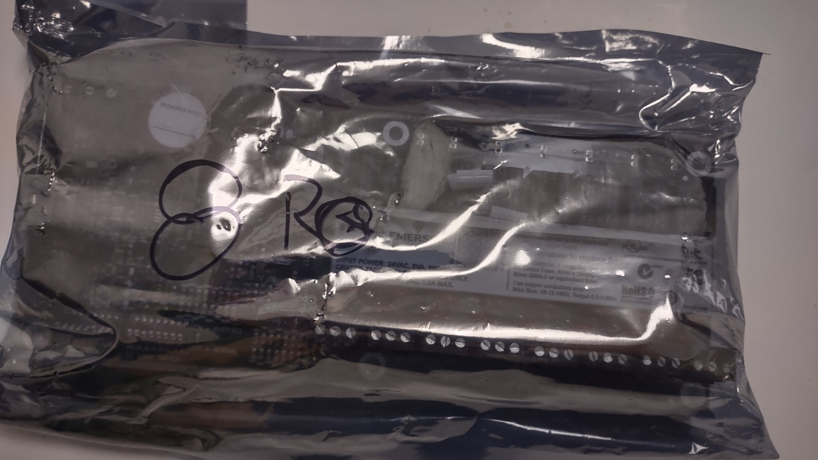 Emerson CPC Relay Output Board 8RO 810-3006in static shield pkg Free Shipping