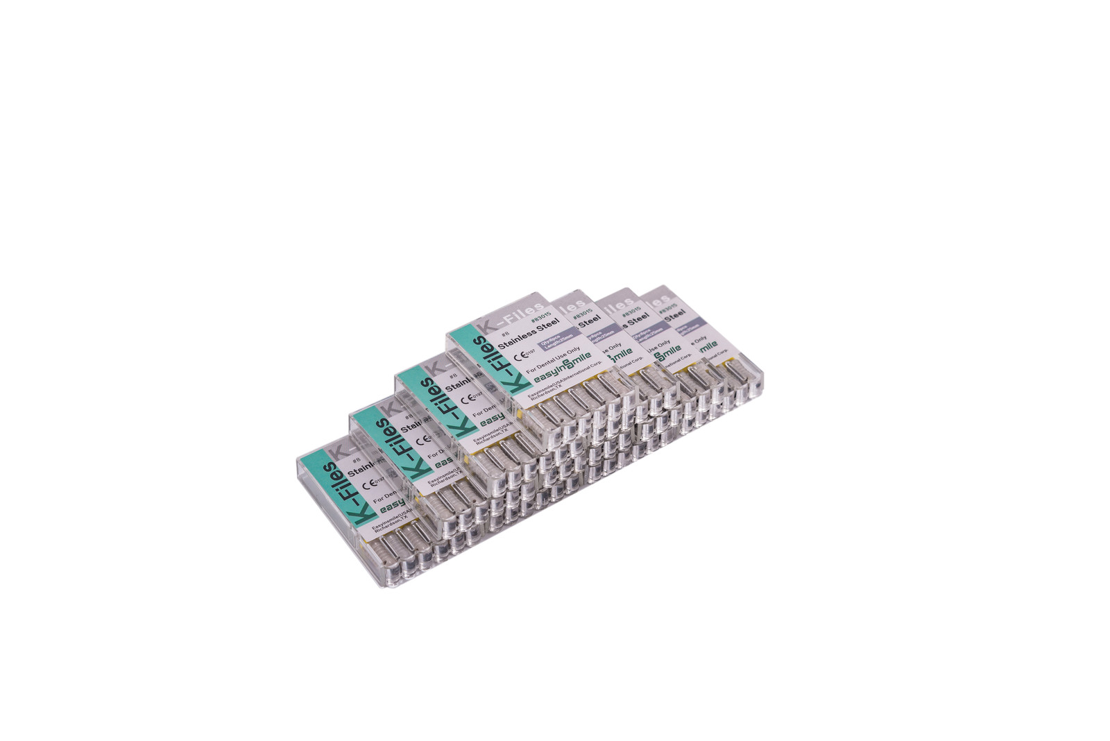 60pc Dental Endo Root Canal File K-files 25mm Stainless Steel #6#8#10 Hand Files