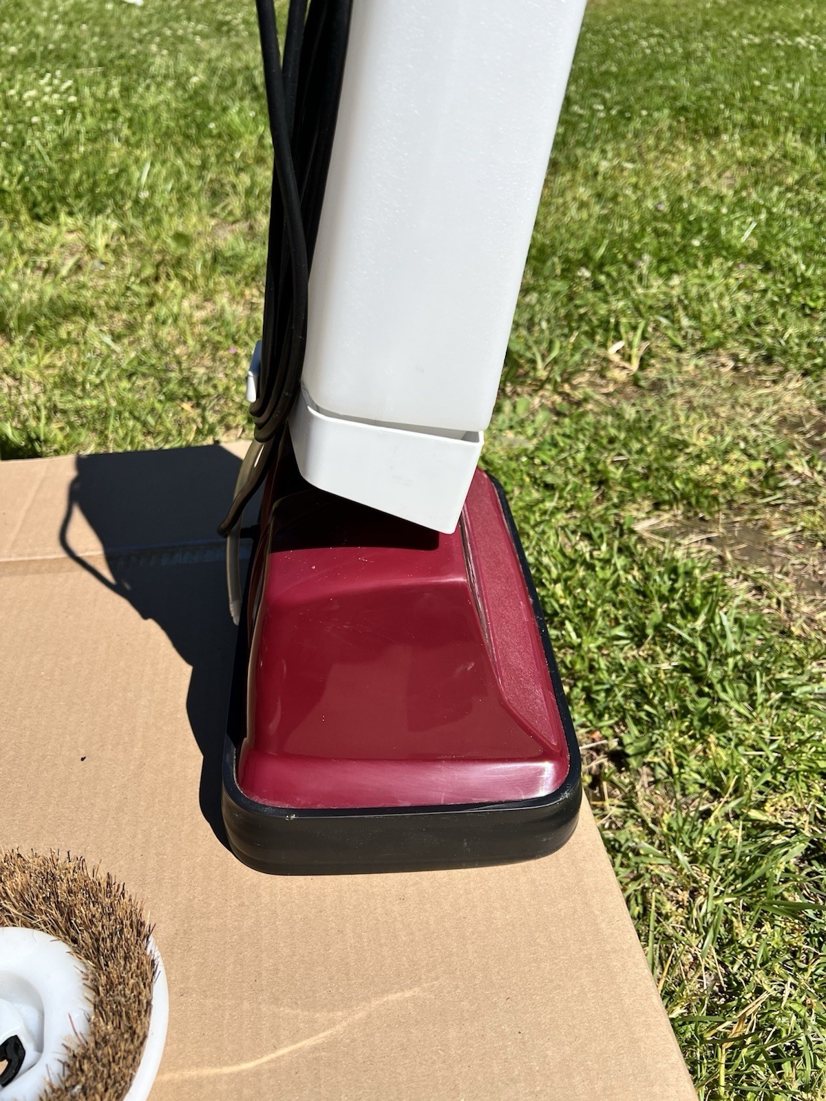 VTG Koblenz P820 The Cleaning Machine Shampoo Polisher 3 Speed + Brushes Maroon