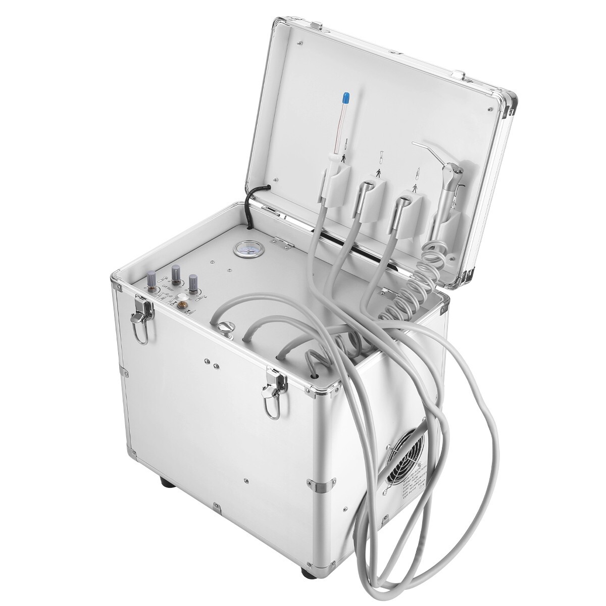 Portatile Dental unidad móvil de entrega de succión compresor de aire /Silla