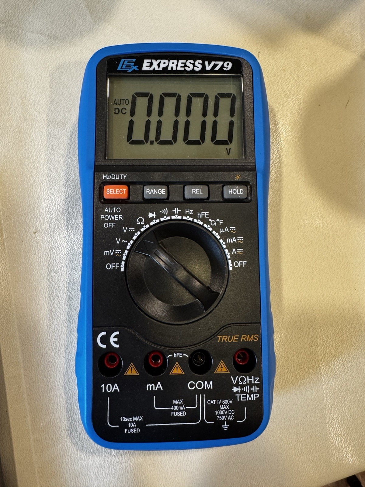 Electronix Express V79 Auto Ranging True RMS Digital Multimeter