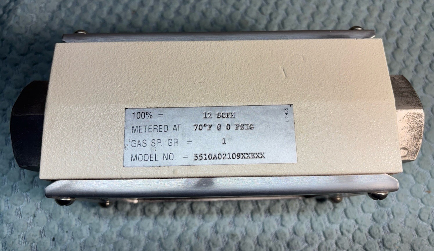 Wallace & Tiernan 5510A02109xxexx Direct-View Flowmeter 0-100 Percent 1/2”