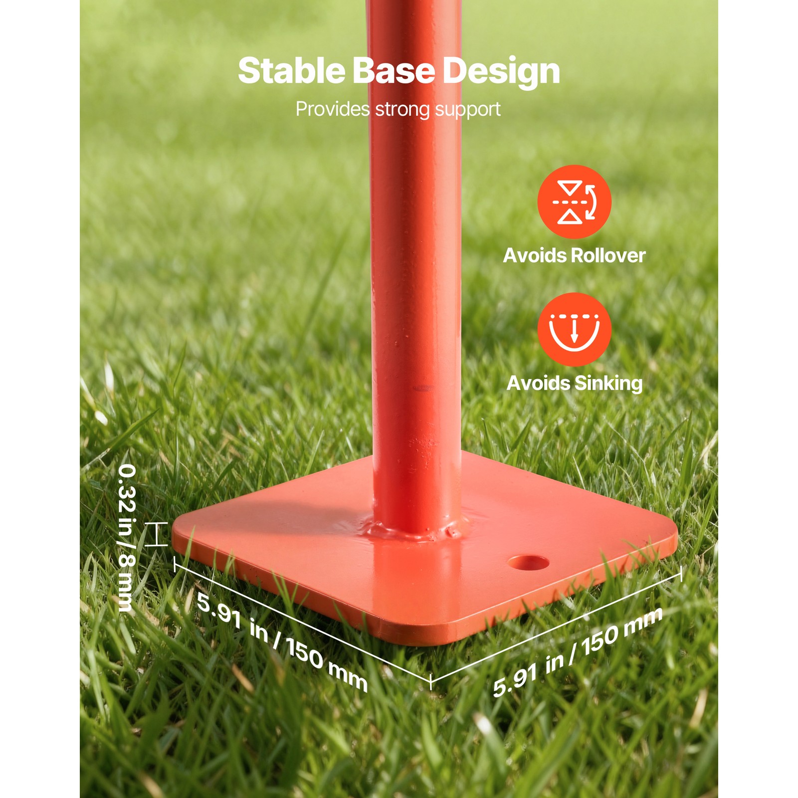 Uimoso 36in Heavy Duty T Post Puller for Fence Removal, Lifting Chain Excluded