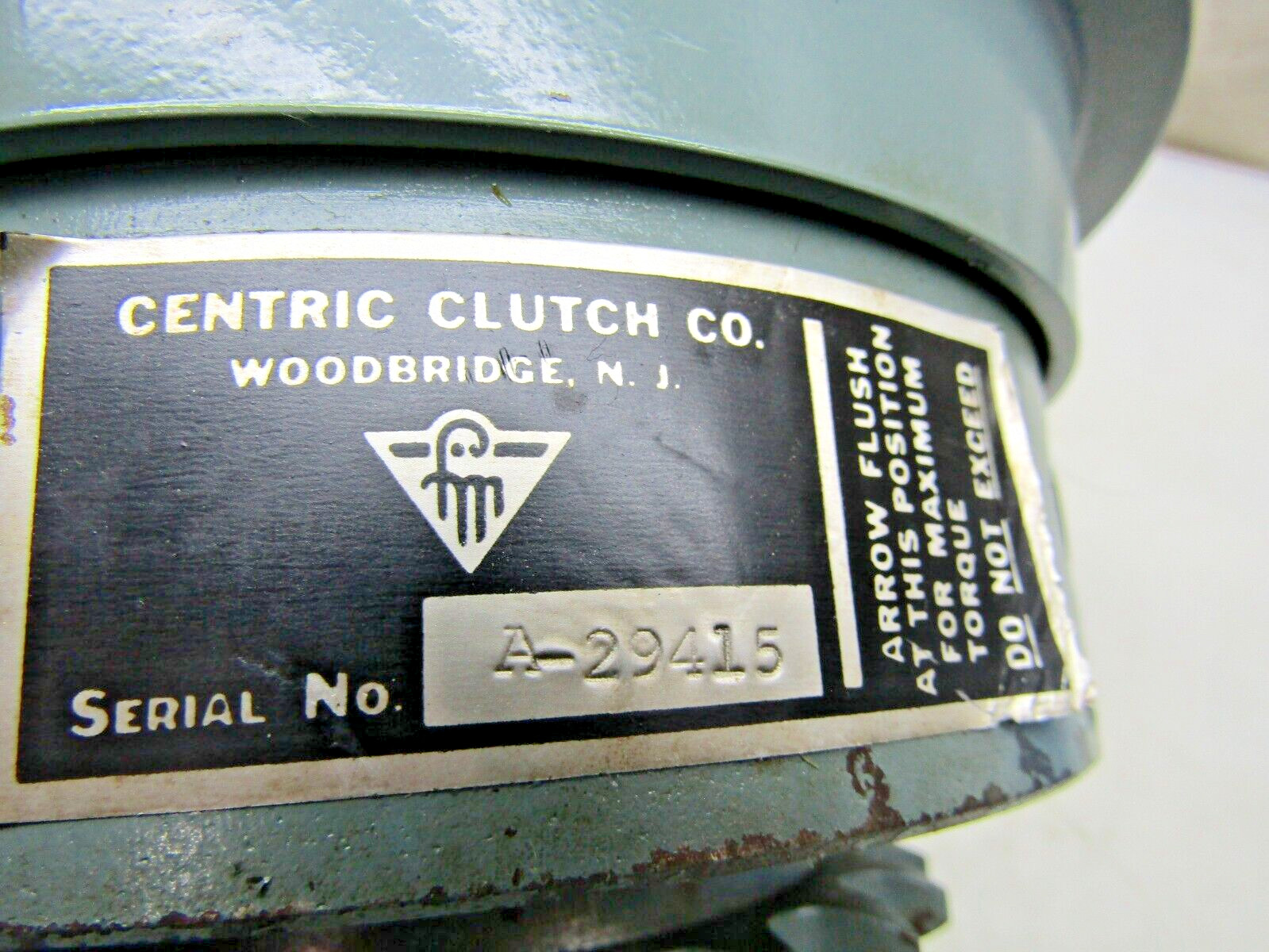 Boston Gear Centric Clutch Model F 300 In/Lbs 1-1/8″ Keyed Bore Over Load Clutch