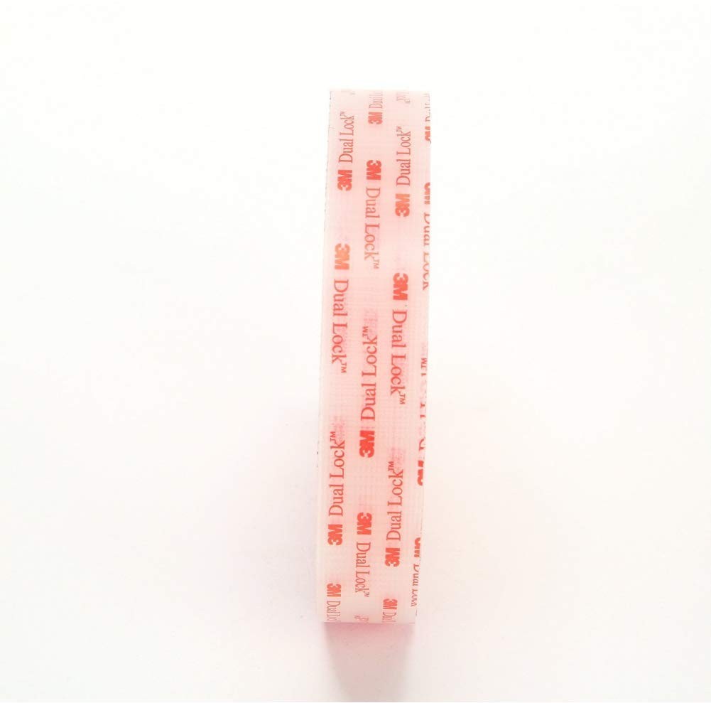 3M Dual Lock Reclosable Fastener SJ3560 (Clear, 1 in x 1 in. x 10 ft., Clear