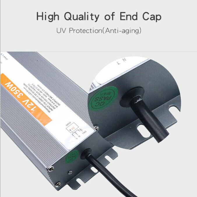 AC to DC 12V/24V LED Driver Outdoor Waterproof Transformer Power Supply Adapter