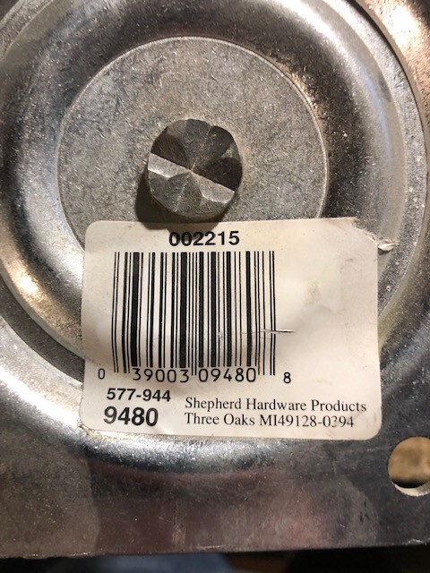 Shepherd 9480 225 lbs. Capacity Black Swivel Soft Rubber Caster 4 Dia. in.