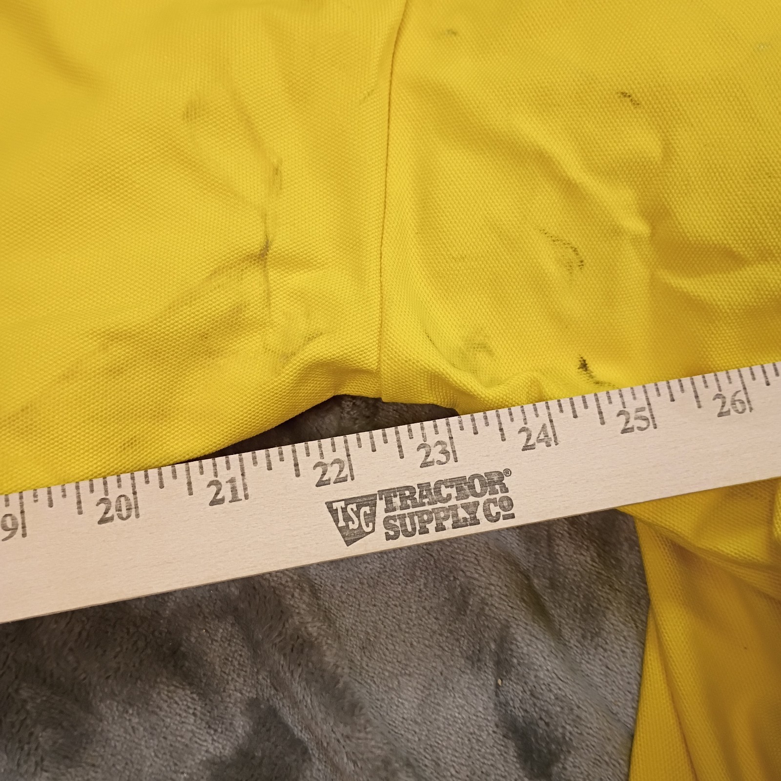 XXXL 3XL Wildland Firefighter Flame Resistant Jacket Yellow PGI Used USA 31 x 28