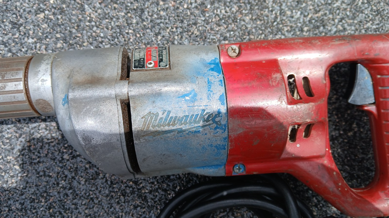 Milwaukee Heavy Duty 1/2″ 600 RPM Drill model 1001 Made In USA