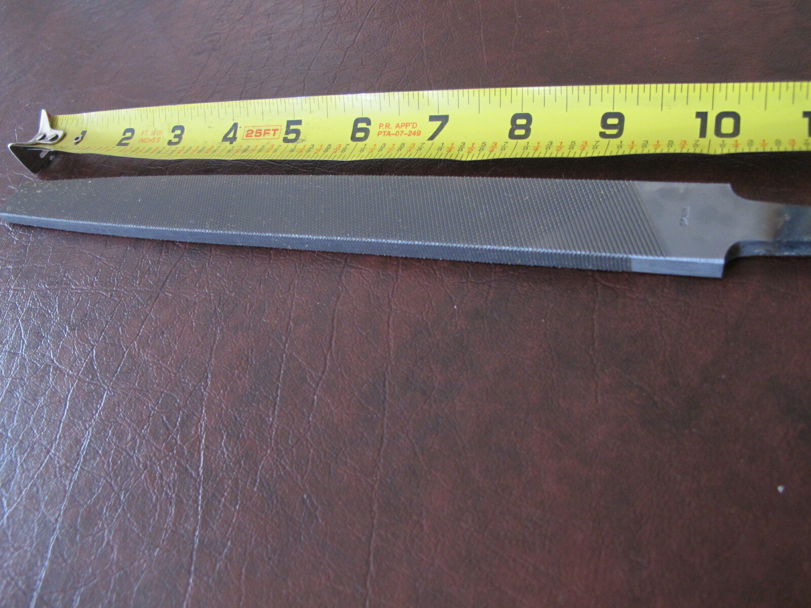 10″ J.H Williams TRW Flat BAST FILE MILL SPAIN New