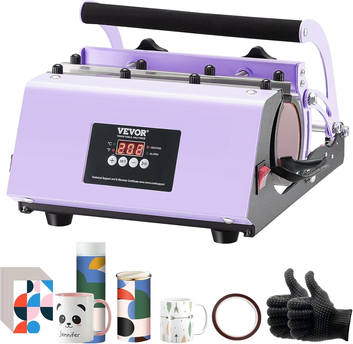 Safety-Enriched 11-30oz Tumbler Sublimation Machine – Ideal for Creative Gifts