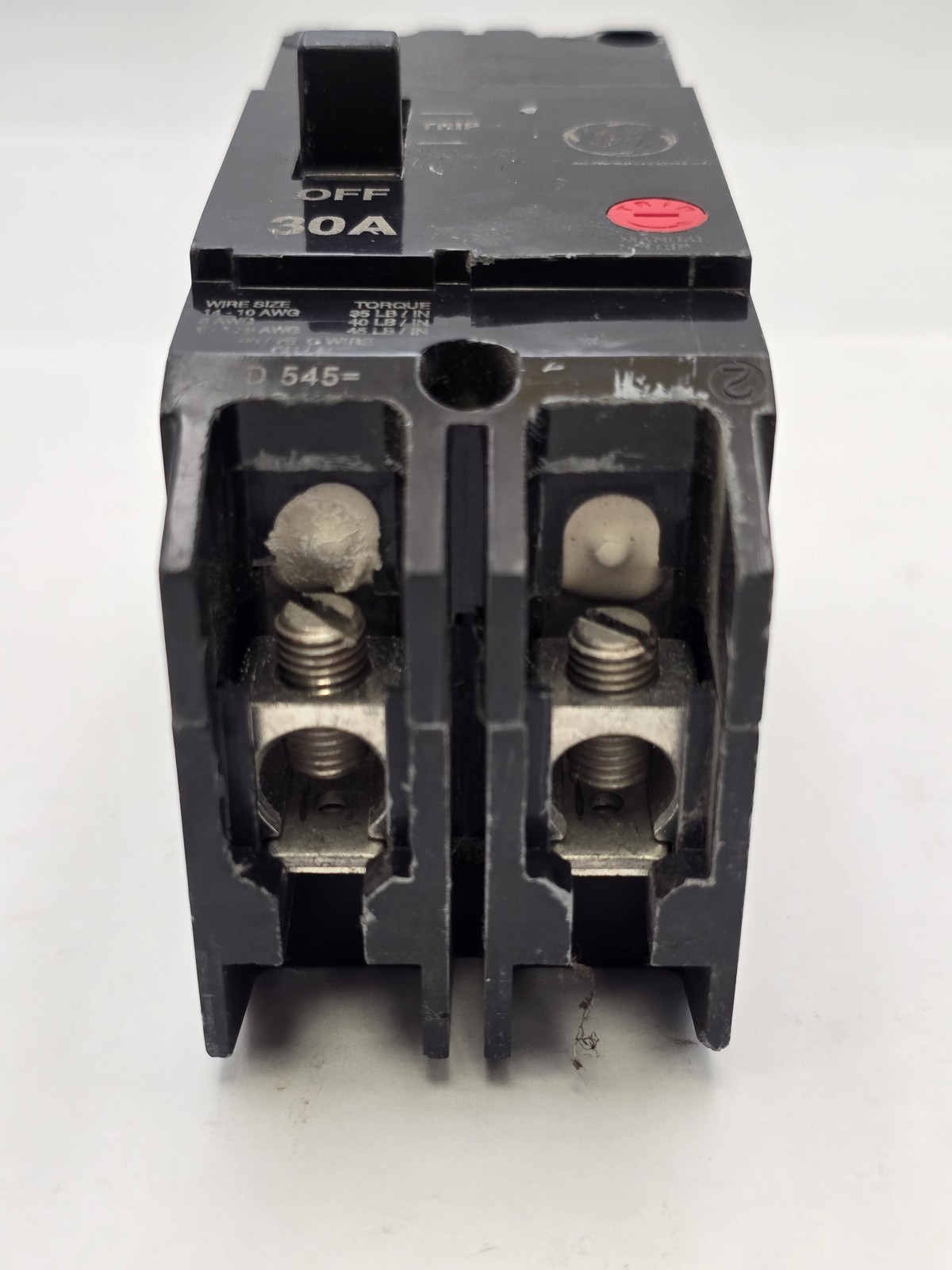 General Electric TEY230M02 Bolt-On Circuit Breaker 30A 2P 480/277V 14KA TEYM02