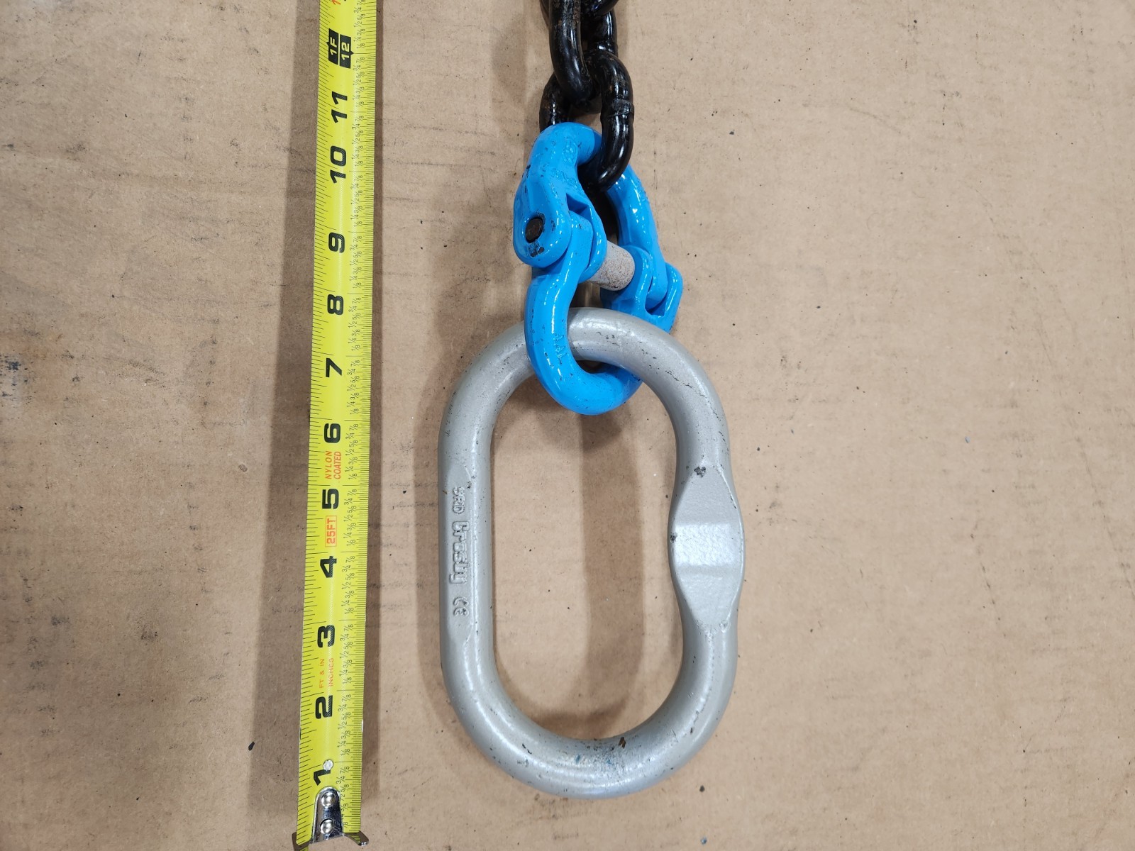 1/2″ Single Leg Crosby Chain Sling Grade 100 ASC58-2