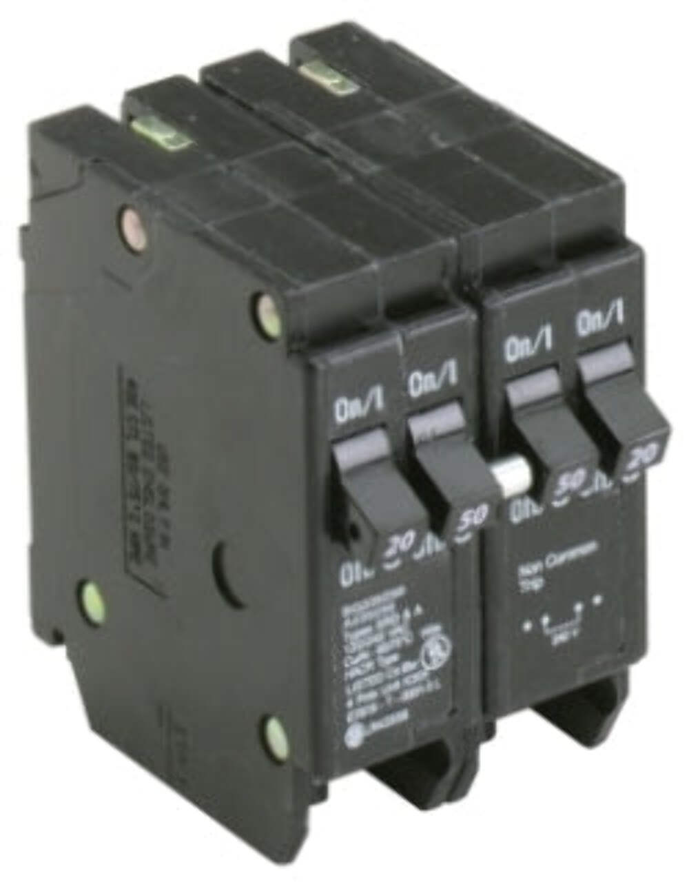 BQ220250 – Cutler Hammer Feed-Thru 240V 50A 2 pole circuit breaker 10kA@240V
