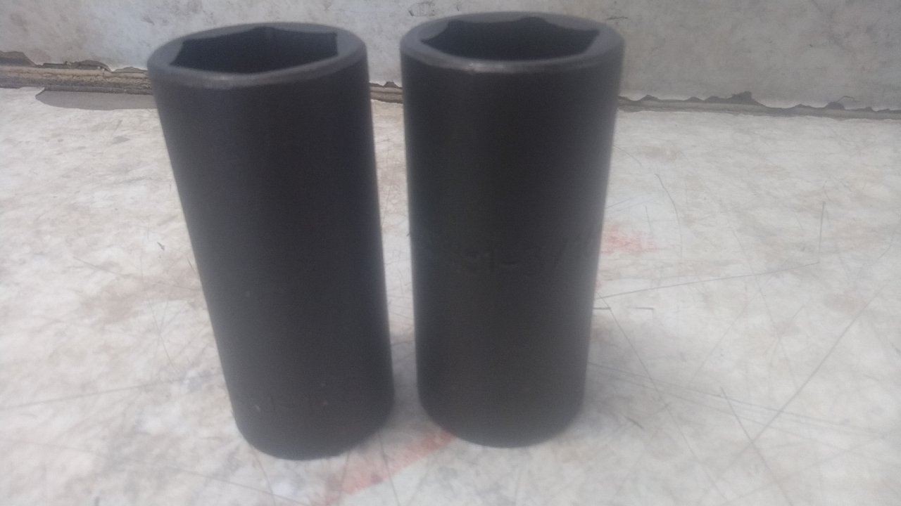 Proto J74114 15 Pc 3/8 – 1-1/4 In Socket Size 1/2 In Drive SAE Impact Socket Set