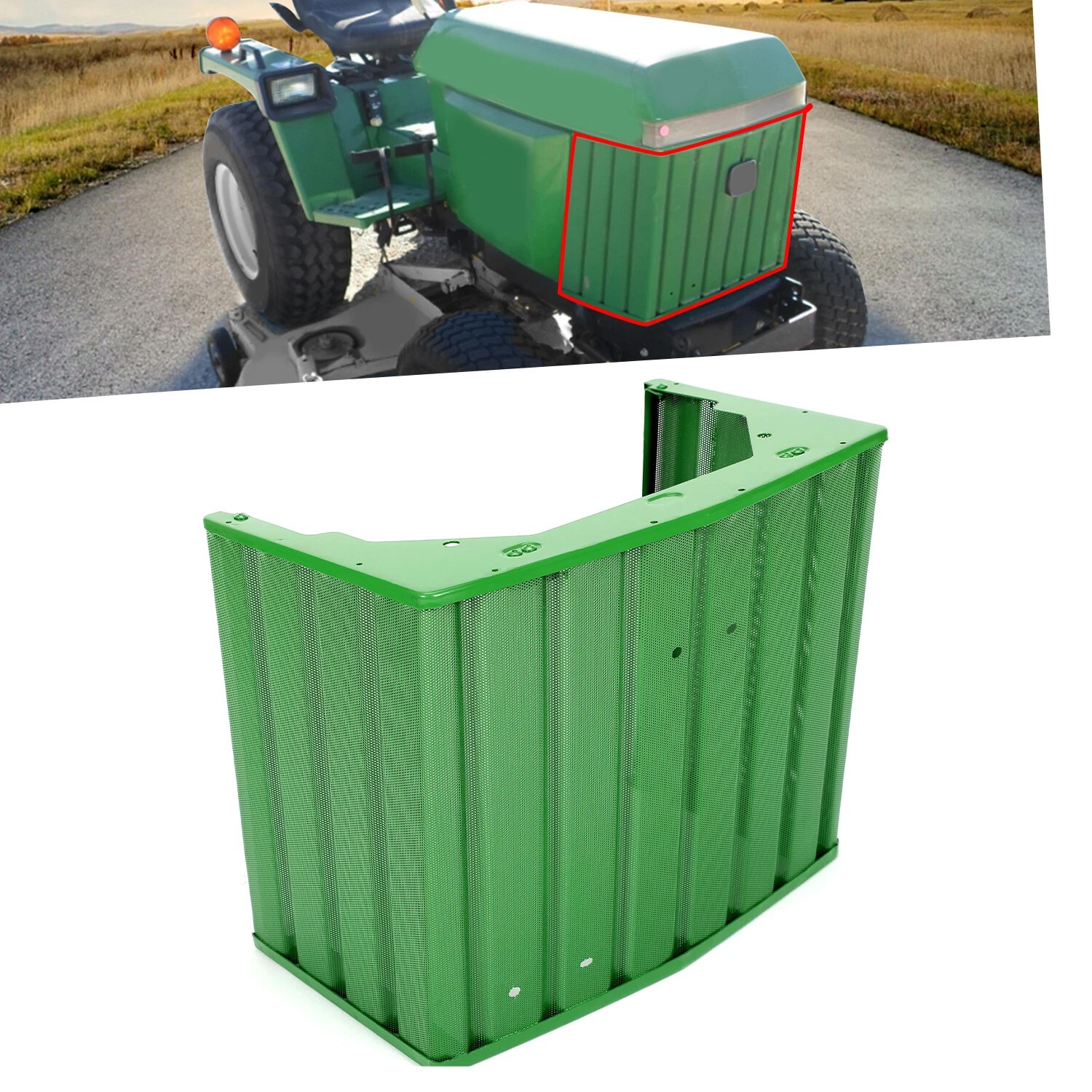 Front Green Grille Guard For John Deere 755 855 955 Tractor #AM107864