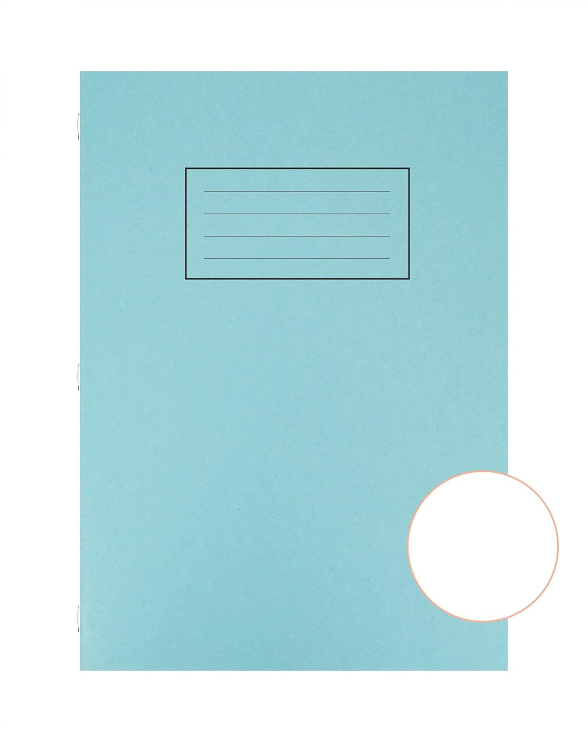 Silvine EX114 Plain Exercise Book – Blue (Pack of 10), A4 (210X297Mm)