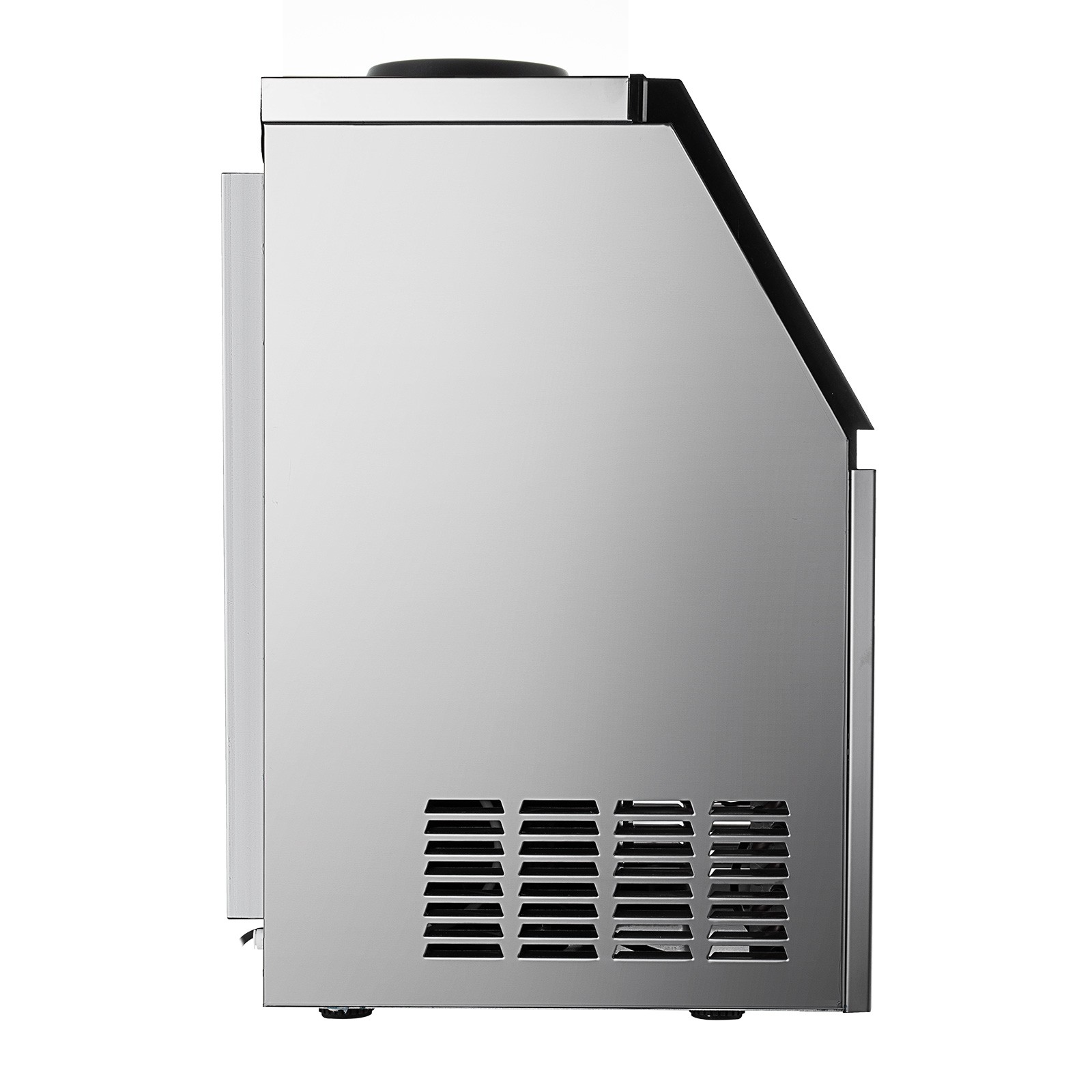 Commercial Ice Maker 50kg/24h Stainless Steel Ice Cube Machine for Bar Restauran