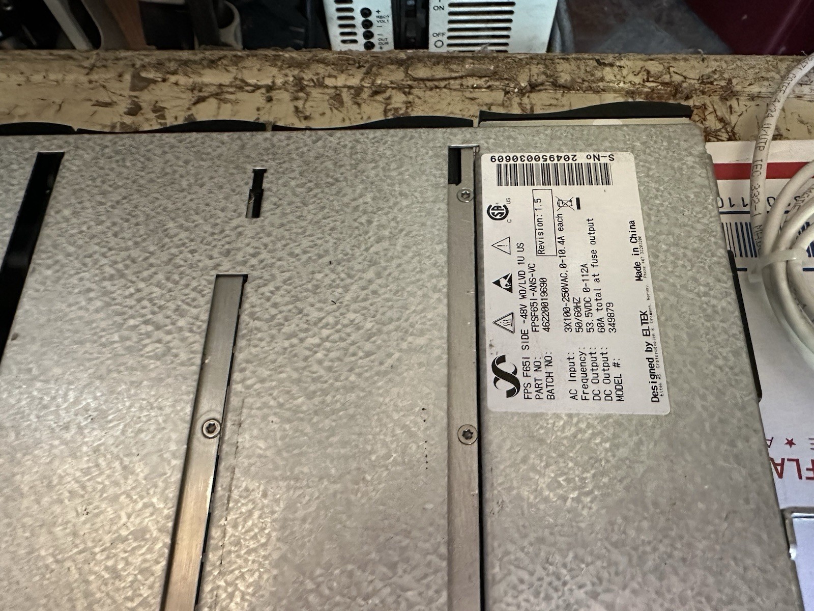 Flatpack S FPSF65I-ANS-VC+ Controller+(2) 48/1000 HE