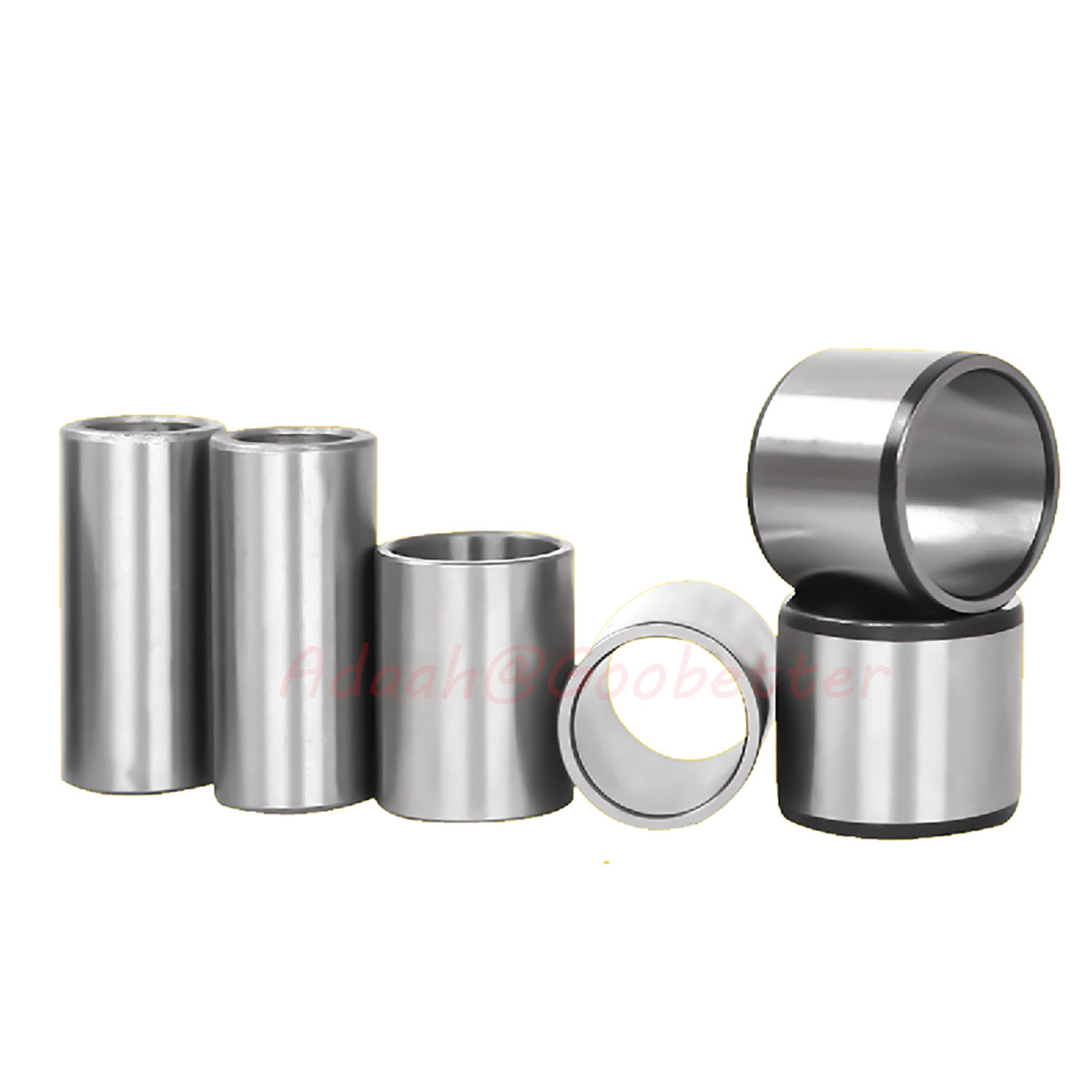 Bearing Steel Sleeve Bushing ID 40/45/50/55mm Wear-Resistant Standoff Spacers