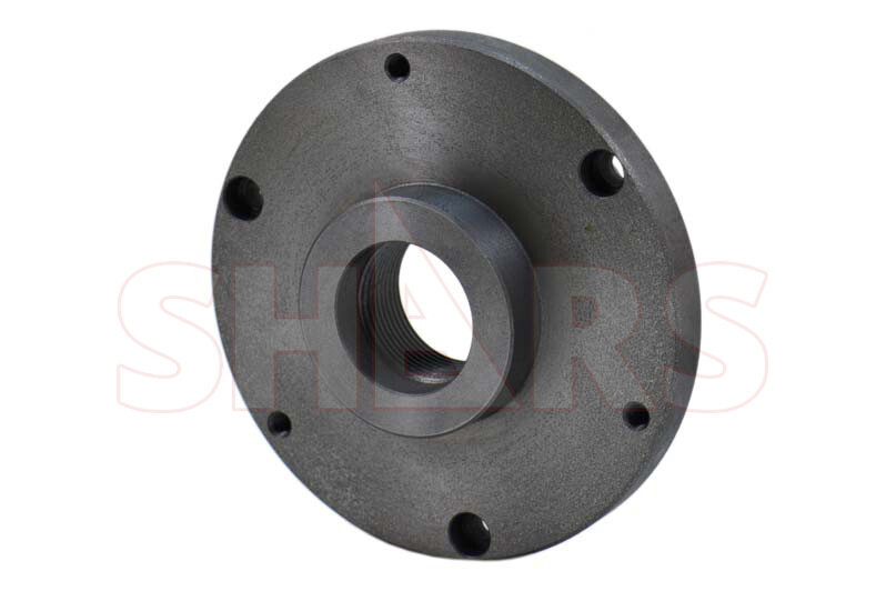 8″ Fully Machined Threaded Back Plate 2-1/4-8 For 3 or 4 Jaw Self Center Chuck #
