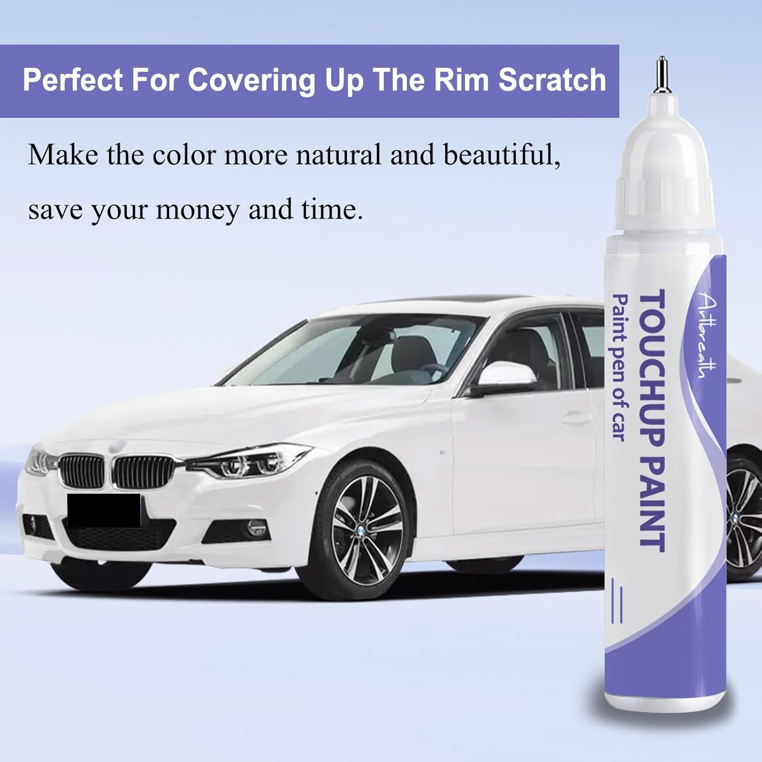 Touch Up Paint for BMW Alpine White (300)-Exact Match–Chips and Nicks TouchUp Pa